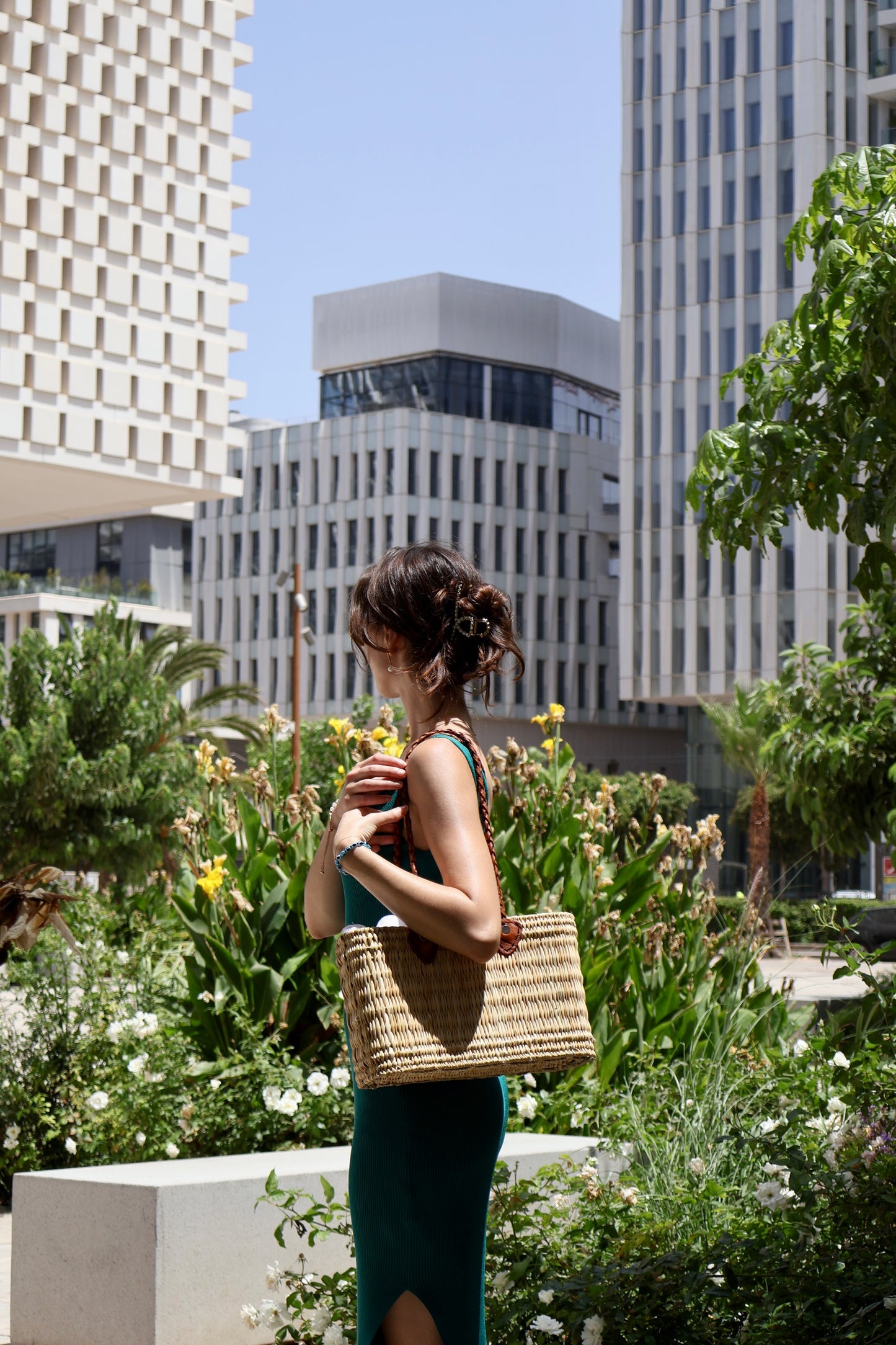 Fes Reed Bag/Basket