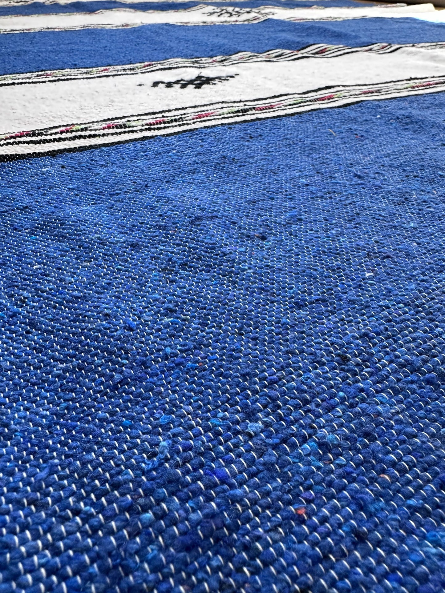Hanbal, blue and white