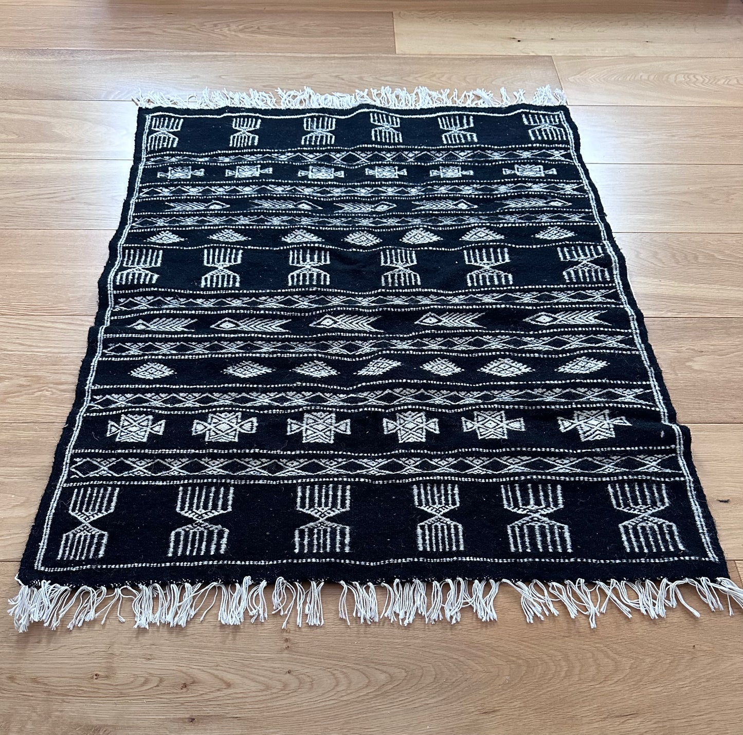 Handmade Tunisian Wool Rug