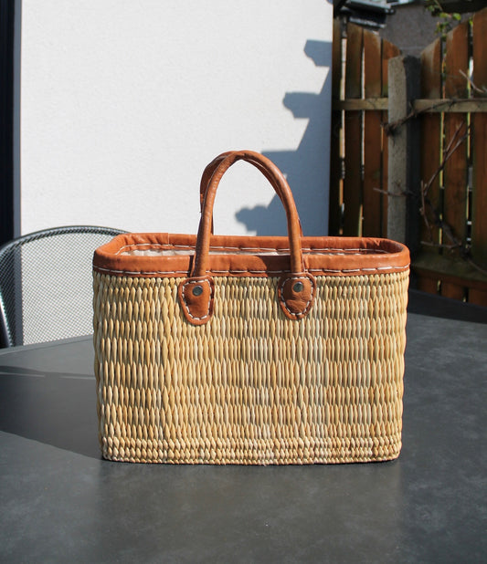 Marrakech Reed Bag/Basket