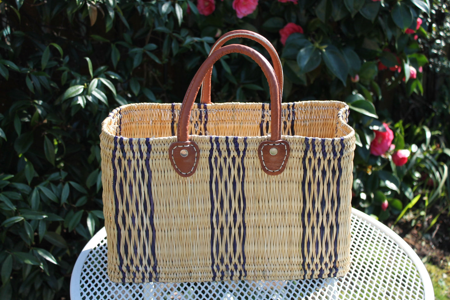 Tangier Reed Bag/Basket