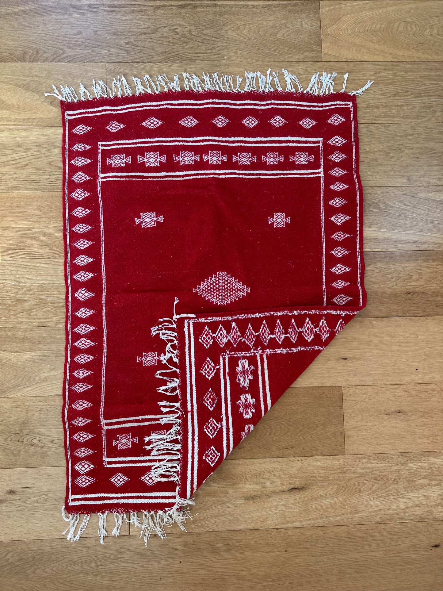 Handmade Tunisian Wool Rug