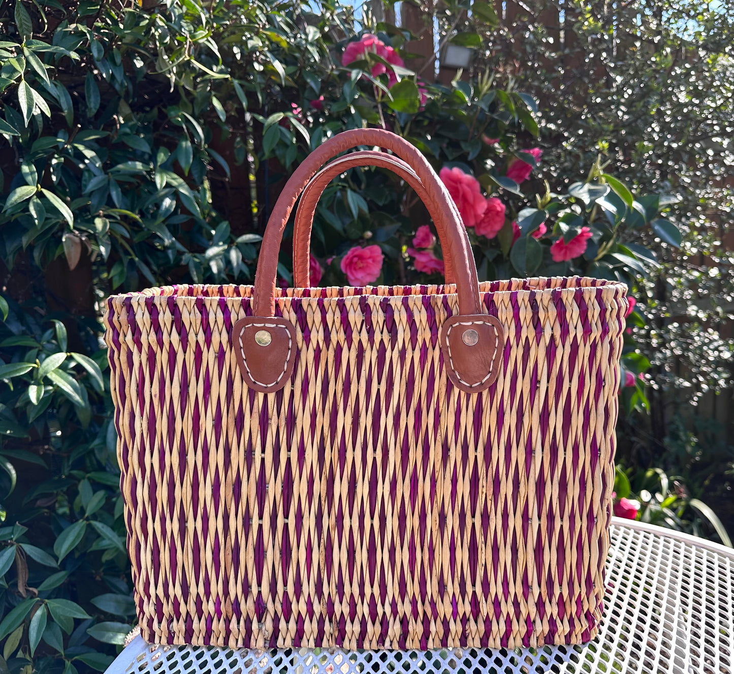 Casablanca Reed Bag/ Basket