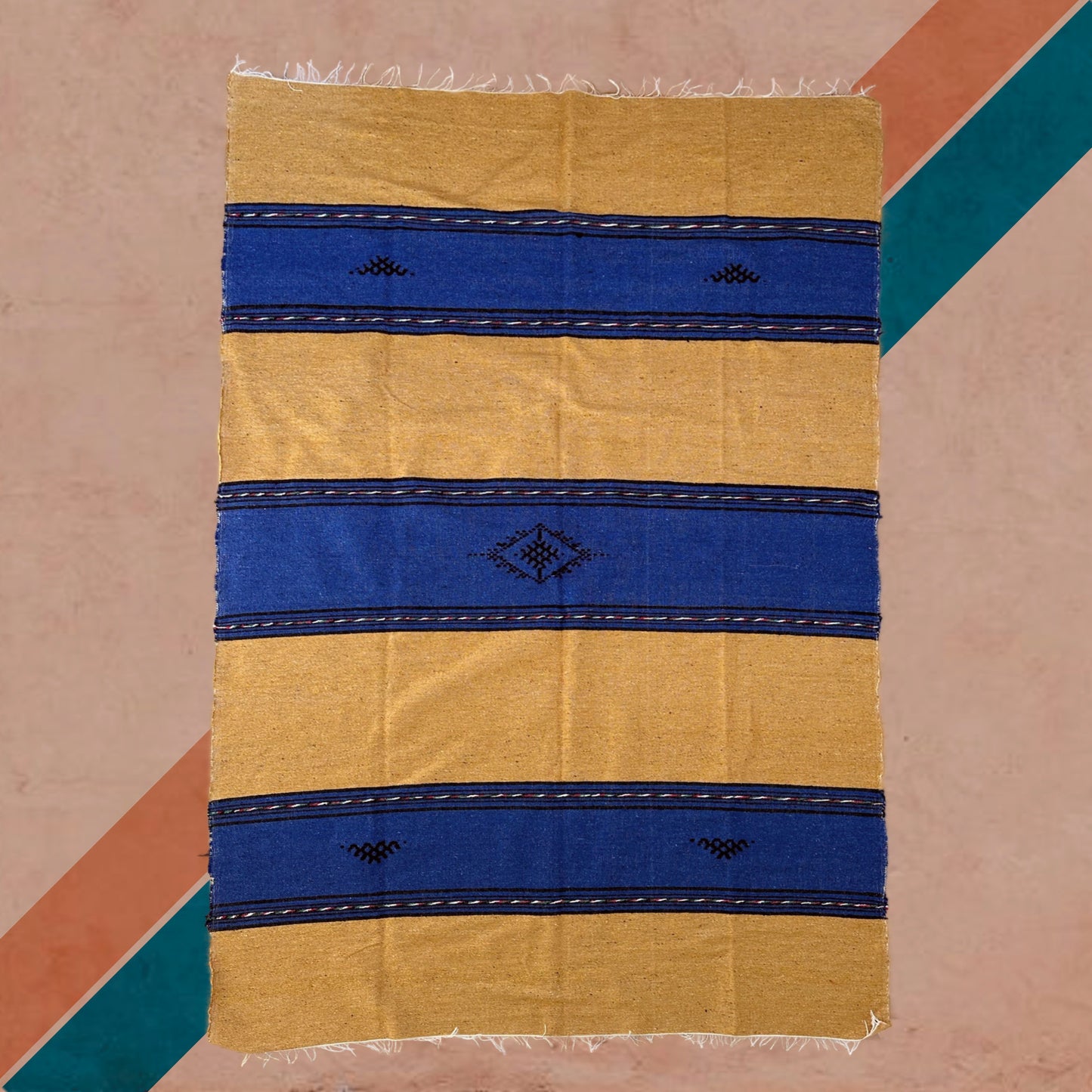 Hanbal, blue and gold