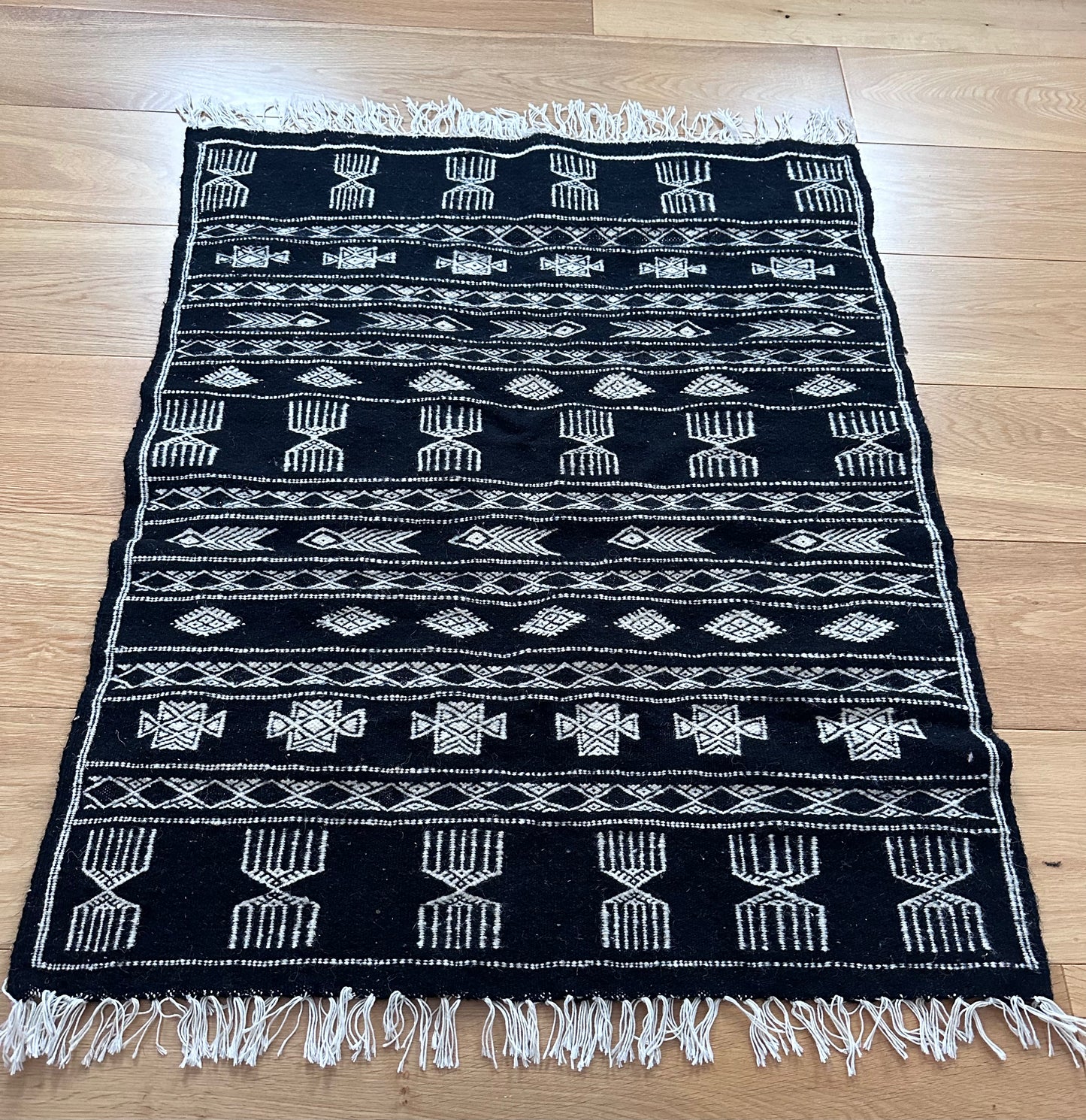 Handmade Tunisian Wool Rug
